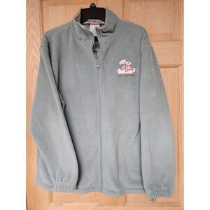 Vintage 90's Northern Reflections Women's M Fleece Jacket Zip Up Greenish